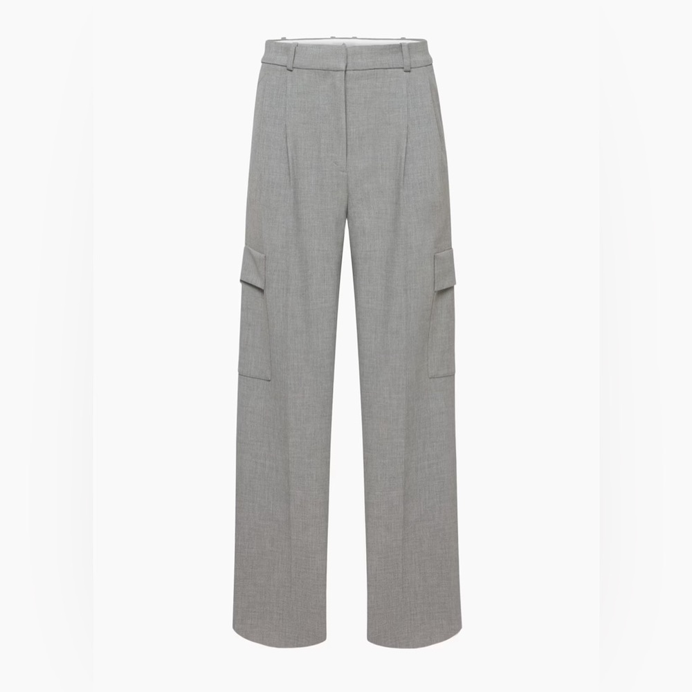 NWOT Aritzia Babaton Spotlight Cargo Pant Trouser | Size 2 Dark Grey - Picture 6 of 14